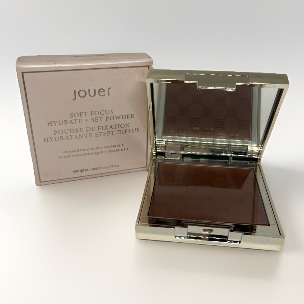 Jouer Soft Focus Hydrate & Setting Deep Powder Pressed Powder Matte Finish Deep